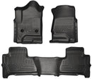 HUSKY LINERS 15- Suburban Floor Liners Black 99211