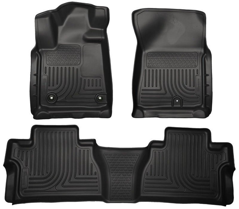 HUSKY LINERS 14- Tundra CrewMax Floor Liners Black 99581
