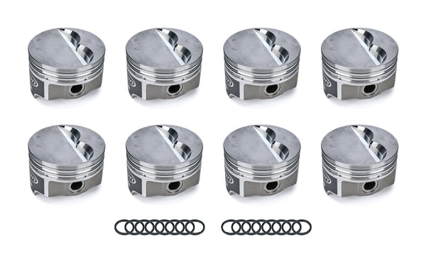 ICON PISTONS SBC Forged F/T Piston Set 4.030 Bore -4.90cc IC792.030