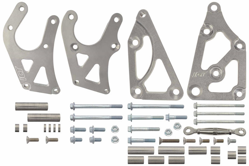 ICT BILLET LS Truck Power Steering Pump /Alternator Bracket 551396LS0-3