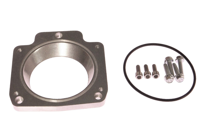 ICT BILLET LS Throttle Body Adapter 3 Bolt Intake to 4 Bolt 551513