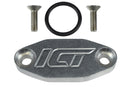 ICT BILLET Oil Port Adapter Cooler Delete Block Off Plate 551621