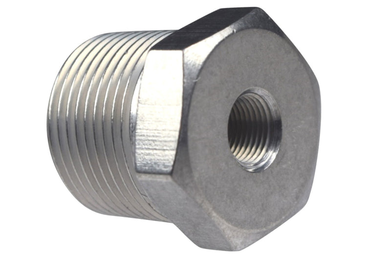 ICT BILLET Straight 3/4inNPT Male / 1/8inNPT Female Pipe AN912-12-02A