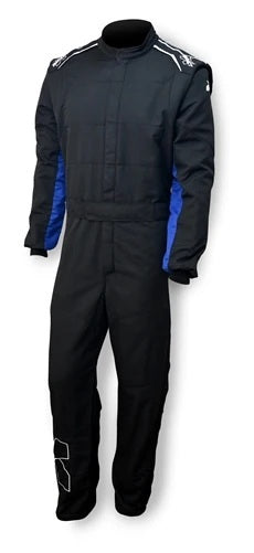 IMPACT RACING Suit Axis 2.4 1pc X- Large Black/Blue 23011606