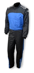 IMPACT RACING Suit Racer 2.4 1pc Large Black/Blue 24232506
