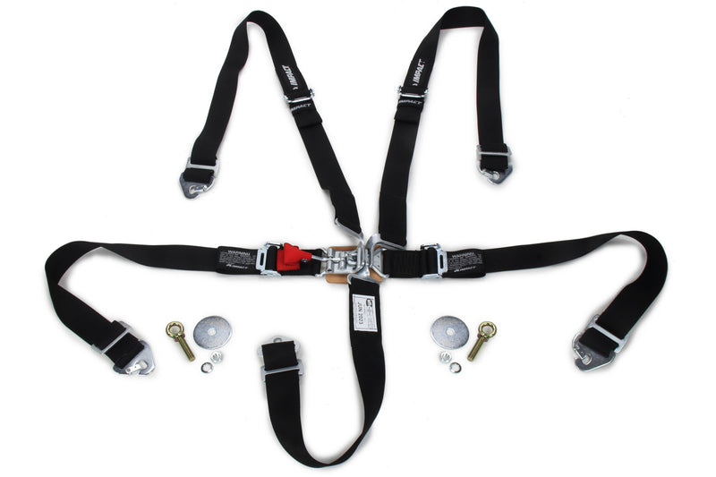 IMPACT RACING Harness 5pt 2in L&L PD Ind Shld Snp-In SFI16.1 53119229