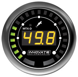 INNOVATE MOTORSPORTS MTX-D Fuel Pressure Gauge 0-145 PSI 10 BAR 39170