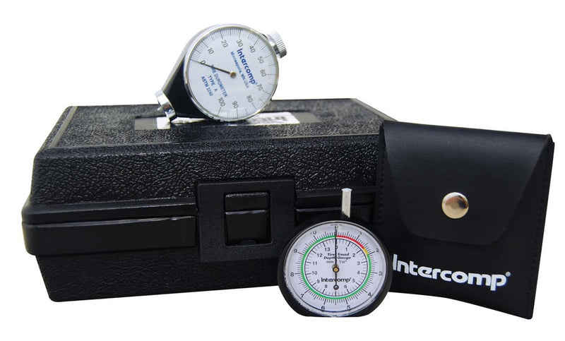 INTERCOMP Durometer & Tread Depth Gauge Set 360110