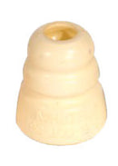 INTEGRA SHOCKS Shock Bumper 2-1/4in White Medium 310 3018-33