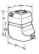 JAZ 2-Gallon Pro Drag Fuel Cell 220-002-01