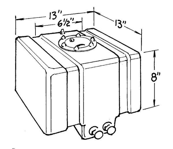 JAZ 5-Gallon Drag Race Cell 250-005-01