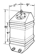 JAZ 5-Gallon Drag Race Cell 250-105-01