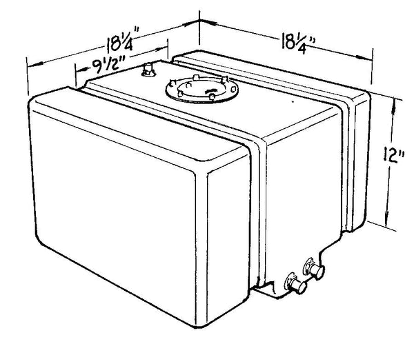 JAZ 16-Gallon Drag Race Cell 250-116-01
