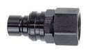 JIFFY-TITE Q/R Female 1/2 NPT Plug Valved Black 52708