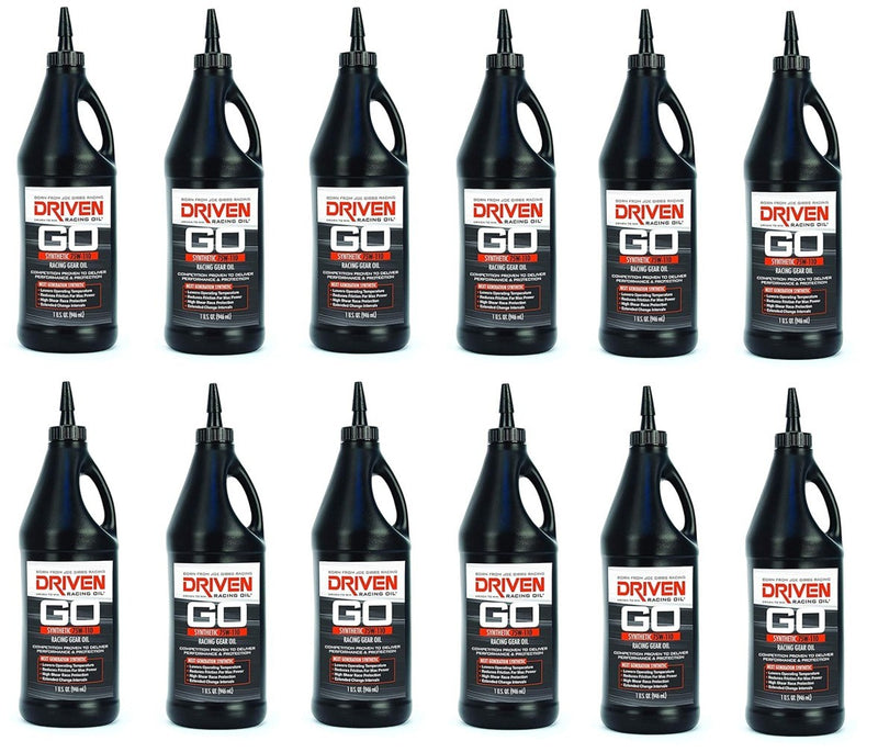 DRIVEN RACING OIL 75W110 Synthetic Gear Oil Case 12 x 1 Quart 00630-12