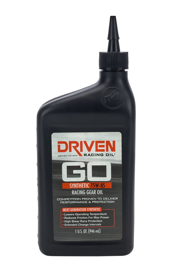 DRIVEN RACING OIL Racing Gear Oil 75w85 1 Qt Bottle Synthetic 830