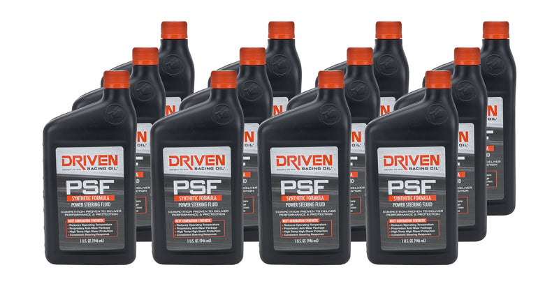 DRIVEN RACING OIL Power Steering Fluid Case 12 x 1 Quart 01306-12