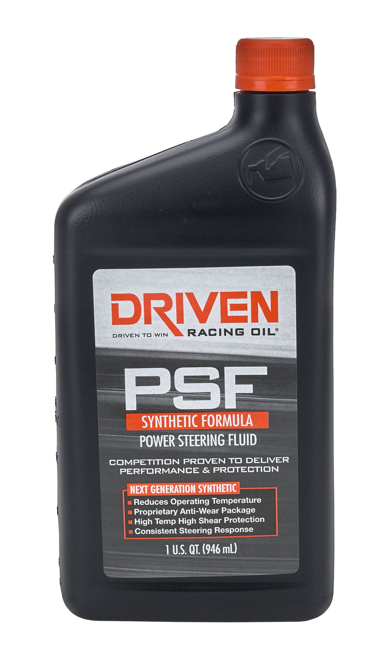 DRIVEN RACING OIL Power Steering Fluid PSF Synthetic 1 Qt Bottle 1306