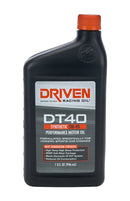 DRIVEN RACING OIL DT40 5w40 Synthetic Oil 1 Qt Bottle 2406