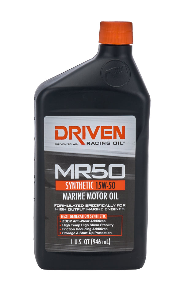 DRIVEN RACING OIL MR50 15w50 Marine Oil 1 Qt Bottle 2606