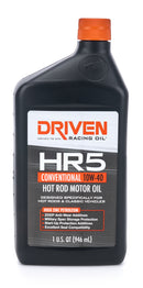 DRIVEN RACING OIL HR5 10w40 Petroleum Oil 1 Qt 3806