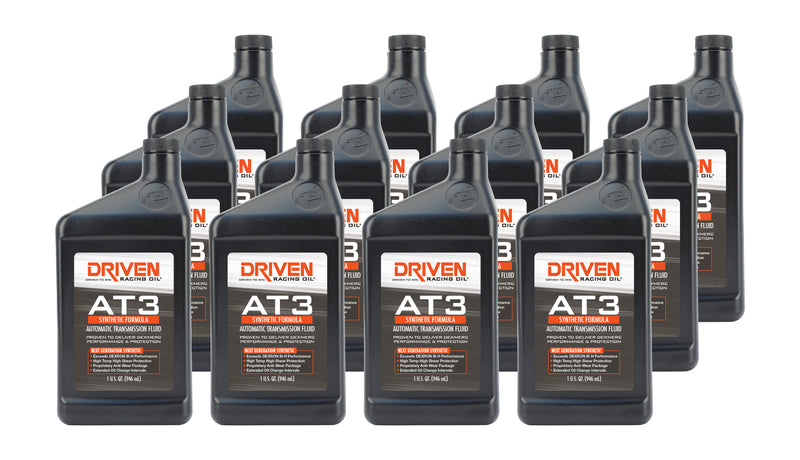 DRIVEN RACING OIL AT3 Synthetic Dex/MERC Trans Fluid Case 12x1Qt 04706-12