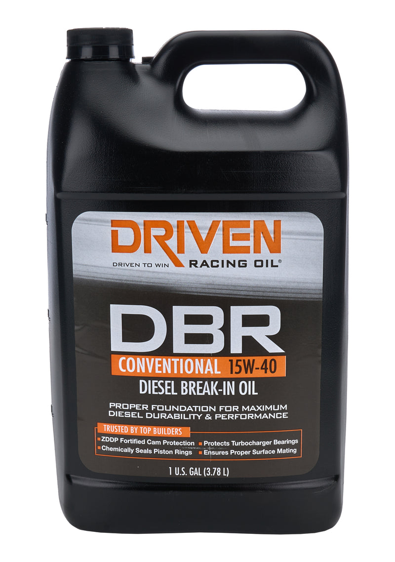 DRIVEN RACING OIL DBR Break In Oil Diesel 15w40 1 Gallon 5308