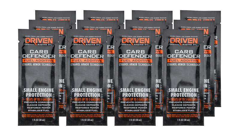 DRIVEN RACING OIL Carb Defender - Small Engine Case 12 x 1 oz. 70042-12