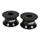 JOES RACING PRODUCTS 1in Motor Mount Spacer Pair Black 10968-B