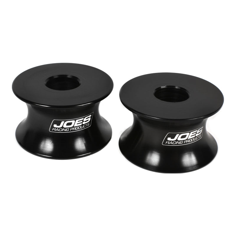 JOES RACING PRODUCTS 1in Motor Mount Spacer Pair Black 10968-B