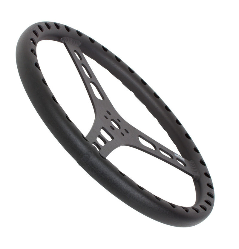 JOES RACING PRODUCTS 15in LW Flat Steering Wheel Black 13535-B