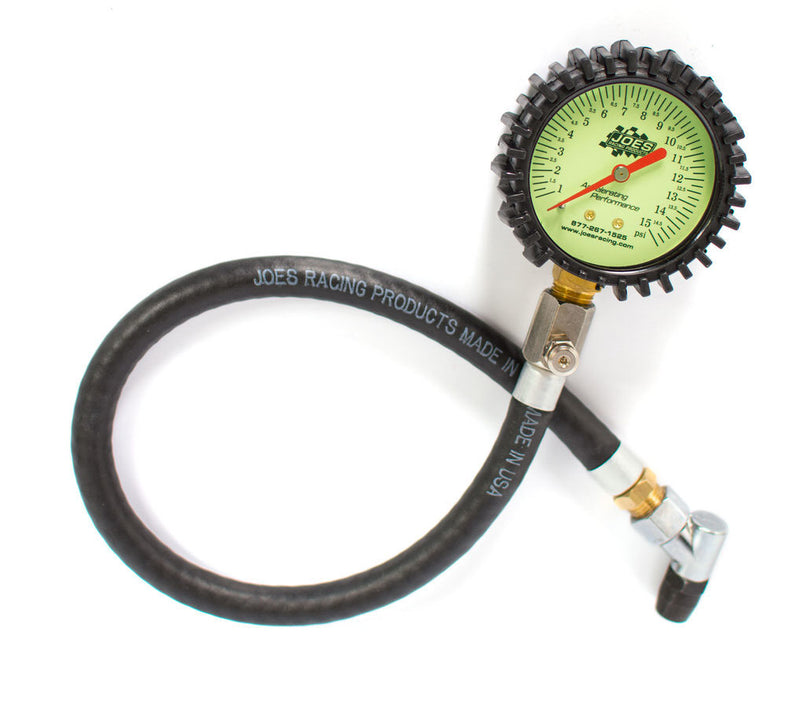 JOES RACING PRODUCTS Tire Pressure Gauge 0-15 PSI 32305