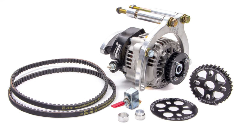 JONES RACING PRODUCTS HTD Alternator Drive Kit SBC w/SWP 2041-RA