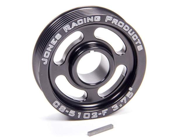 JONES RACING PRODUCTS Crank Pulley Serpentine 3.75in CS-5102-F