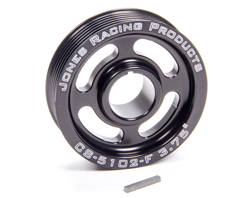 JONES RACING PRODUCTS Crank Pulley Serpentine 3.75in CS-5102-F