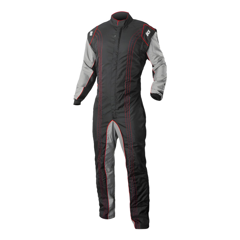 K1 RACEGEAR Suit Karting GK2 Adult Large/X-Large Black/Red 10-GK2-R-LXL