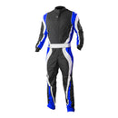 K1 RACEGEAR Suit Karting SP1 Adult 2X-Large Black/Blue 10-SP1-B-2XL