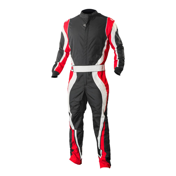 K1 RACEGEAR Suit Karting SP1 Adult 2X-Large Black/Red 10-SP1-R-2XL