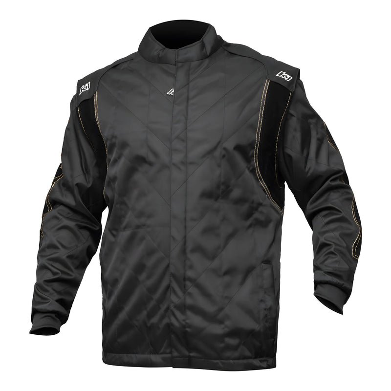 K1 RACEGEAR Jacket Karting Adult Large/X-Large Black 11-KRJ-N-LXL
