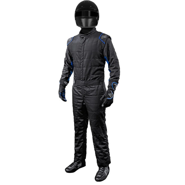 K1 RACEGEAR Suit Outlaw XX-Large Black / Blue SFI 3.2A/5 20-OTL-NB-2XL
