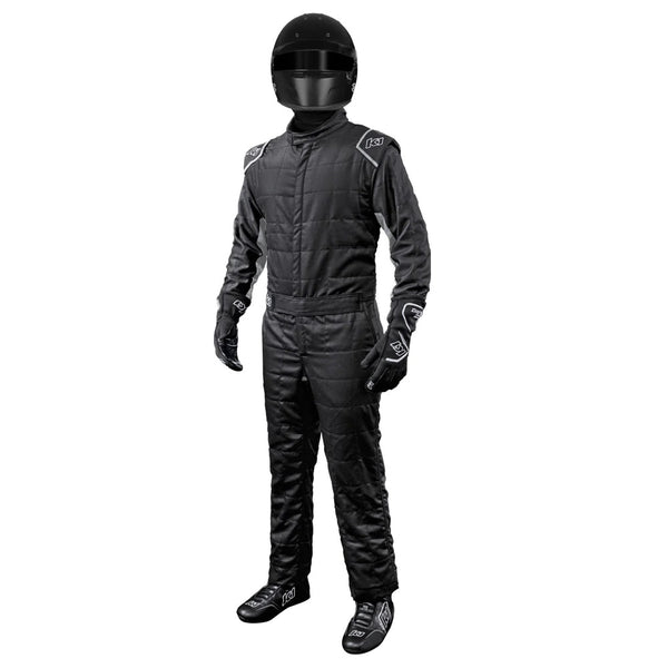 K1 RACEGEAR Suit Outlaw Lrg / X-Lrg Black / Gray SFI 3.2A/5 20-OTL-NG-LXL