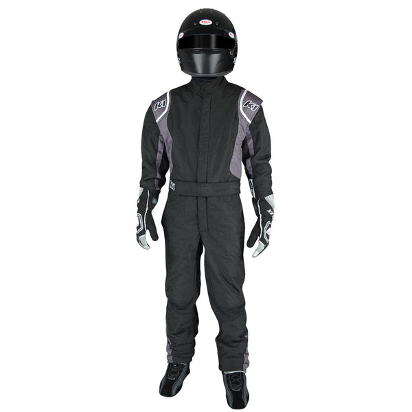 K1 RACEGEAR Suit Precision II Black / Gray XX-Small Youth 20-PRY-NG-2XS