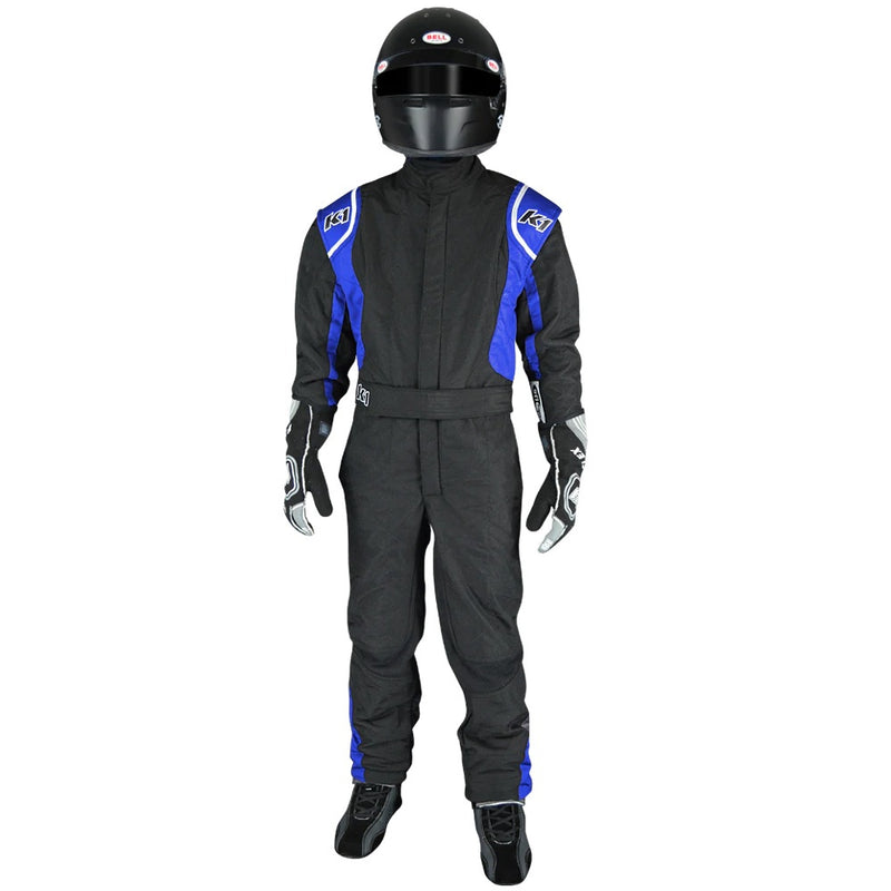 K1 RACEGEAR Suit Precision II 7X- Small Black/Grey 20-PRY-NG-7XS