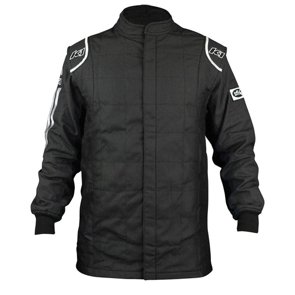 K1 RACEGEAR Jacket Sportsman Black / White Large 21-SPT-NW-L