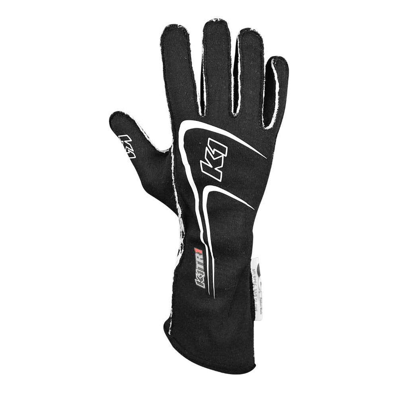K1 RACEGEAR Glove Track 1 Black 3X- Small Youth 23-TR1-N-3XS