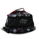 K1 RACEGEAR Helmet Bag Razor Lifestyle Black Red Grey 33-RAZ-NR