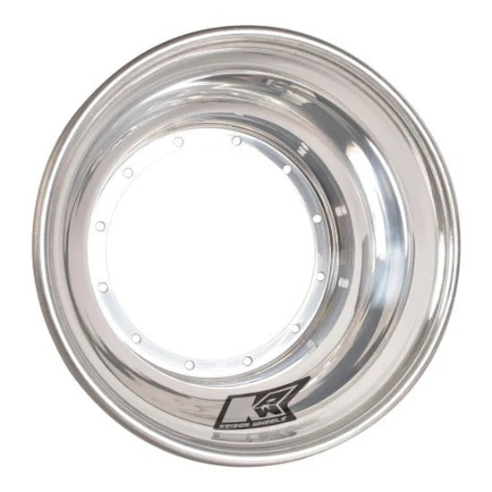 KEIZER ALUMINUM WHEELS, INC. Wheel Half 12-Blt 10in x 3in Polished Brake Bell 103bc