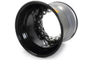 KEIZER ALUMINUM WHEELS, INC. 15x14 5in BS Wide 5 Blk Inner B/L Modular W15145IBLB