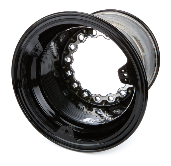 KEIZER ALUMINUM WHEELS, INC. 15x14 5in BS Wide 5 Blk Modular Pro Ring W15145PRB