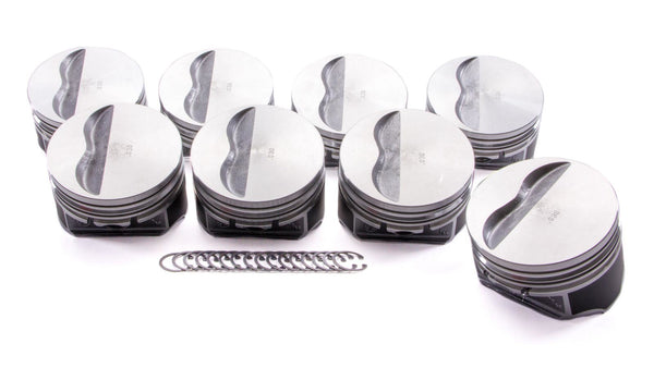 KB PERFORMANCE PISTONS SBC Flat Top Piston Set 4.155 Bore -5cc 9911HC.030